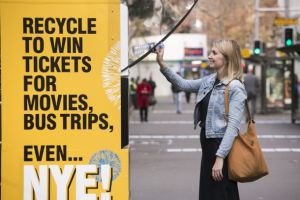 Machines located in the suburbs of Redfern and Wynyard will reward Sydneysiders by offering prizes or charity donations in return for unwanted beverage containers.